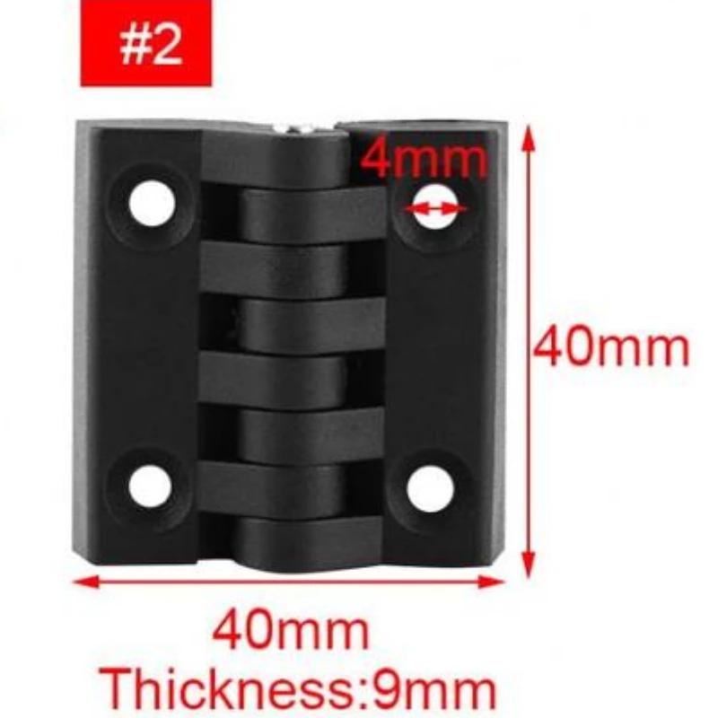 10 шт./компл. черный цвет нейлоновый пластиковый шарнир для деревянной мебели ящика электрошкафная фурнитура