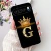 Для Google Pixel 9 Pro 9a Pixel9 Модный Новый Чехол для Телефона с Буквой-Короной Для Google Pixel 9 Pixel9a 9Pro Черные Силиконовые Мягкие Чехлы