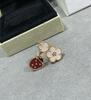 Ladybug Flower Ring Exquisite Cute Fashionable Versatile Casual 2024 New 678 Three Size