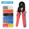 Crimping Pliers HSC8 6-4A Tubular Terminal Crimper Wire Ferrule Crimper Tools Household Electrical Kit With Box Ferrule Pliers