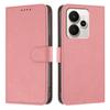For Realme 15 Pro 5G/Realme 15 5G Leather Case Solid Color Phone Cover with Wallet