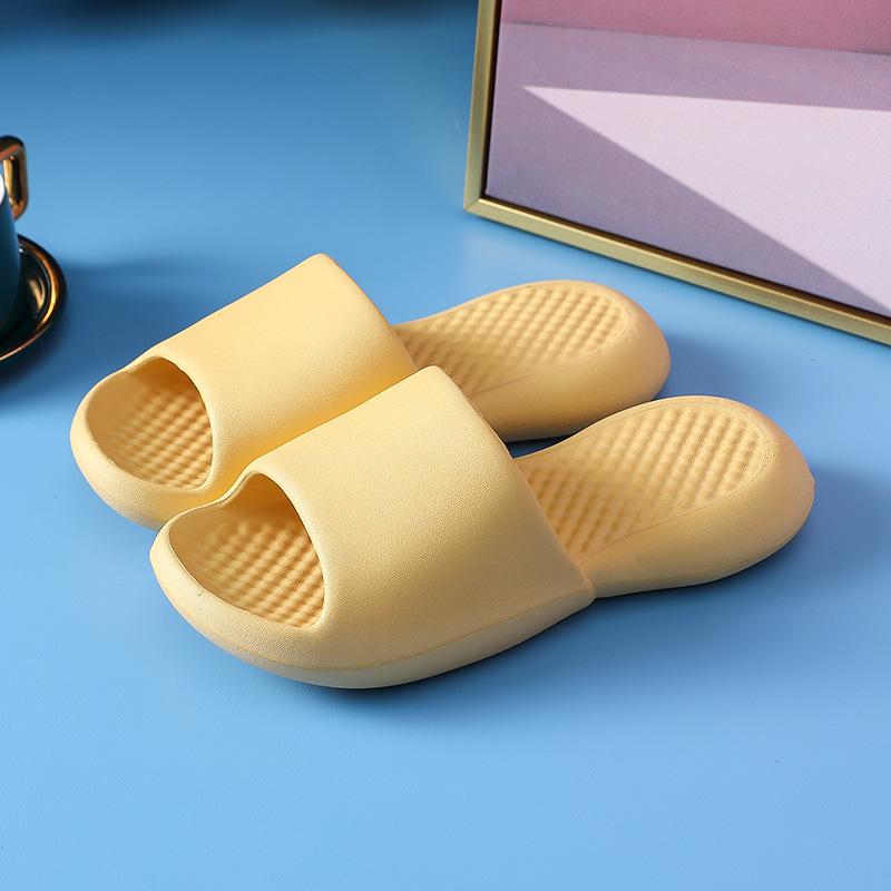 Утолщенные тапочки на толстой подошве для женских домашних дезодорирующих тапочек, охлаждающие тапочки для ванной комнаты для мужских домашних купаний