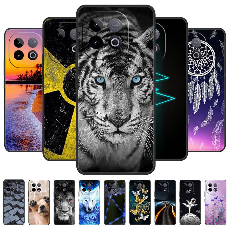 Чехол для Vivo IQOO Z10 Turbo Pro 5G Z10Turbo Модный Покрашенный Чехол Мягкий ТПУ Силиконовый Fundas Для VIVO Y300 GT 5G Чехол-Ракушка для Телефона