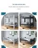 Steel Frame Bunk Bed for Dorms and Construction Sites
