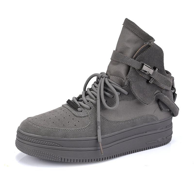 Men Thick Sole Boots High Top Shoes Fashion Style Winter Walking and Commuting Casual Outdoor Travel Daily Boots Style Sizes 39-45