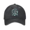 Кот Кофеман Бейсболка Винтажная Потертая Стиранная Snapback Кепка для Мужчин Женщин Активный Отдых Регулируемая Кепка Шляпа