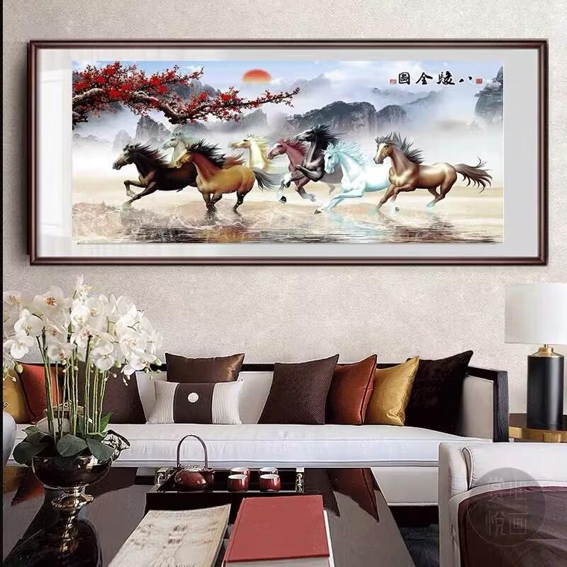 5d Алмазная картина Восемь июнь Картина Гостиная Большая для успеха Полная сверлильных точек Палочка Алмазная вышивка крестом Алмазная вышивка Мозаика Искусство Новый Diy