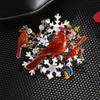 Enamel Simple Temperament Bird Brooch Diamond Jacket Women'S Sweater Animal Pin Hat Accessories