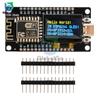Плата разработки ESP8266 NodeMCU с 0,96-дюймовым OLED-дисплеем, CH-340, WiFi-модуль ESP-12E, Micro USB для Arduino/Micropython ESP8266