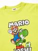 Mario Goods Персонаж Дети ЗДЕСЬ МЫ ИДЕМ Йоши Луиджи Одежда Светло-зеленая [Super Mario] Футболка Детская