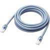 ELECOM LAN Cable Fixed Specifications CAT6A Nail Break Prevention 3m Blue LD-GPAT/BU3/ID