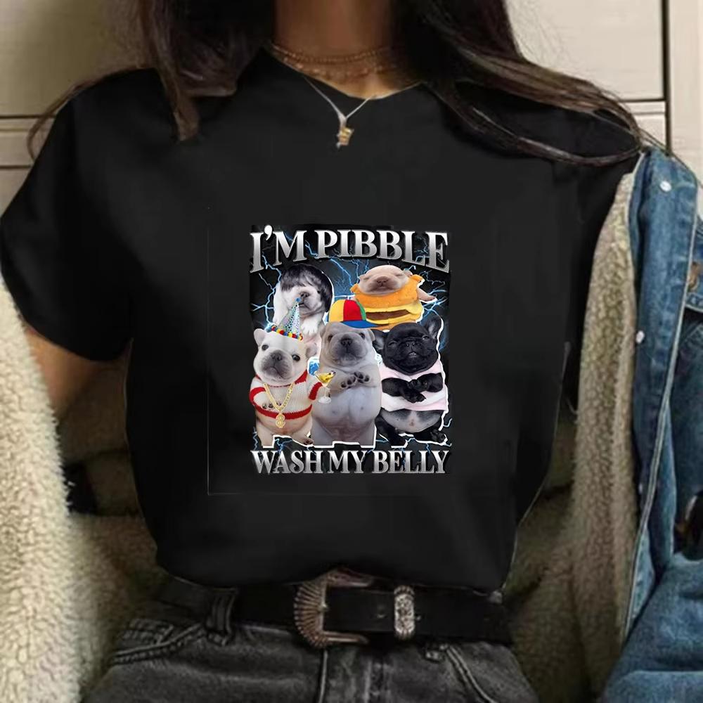 Unisex Humor Dog Tshirt Funny Retro Pet Dog Graphic Crewneck Short Sleeve Casual Streetwear Dog Lover Trendy Daily Tee Top