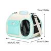Breathable Cat Carrying Bag Fashionable Cat Backpack Cat Carry Supplies Pet Shoulder Bag  Kitten
