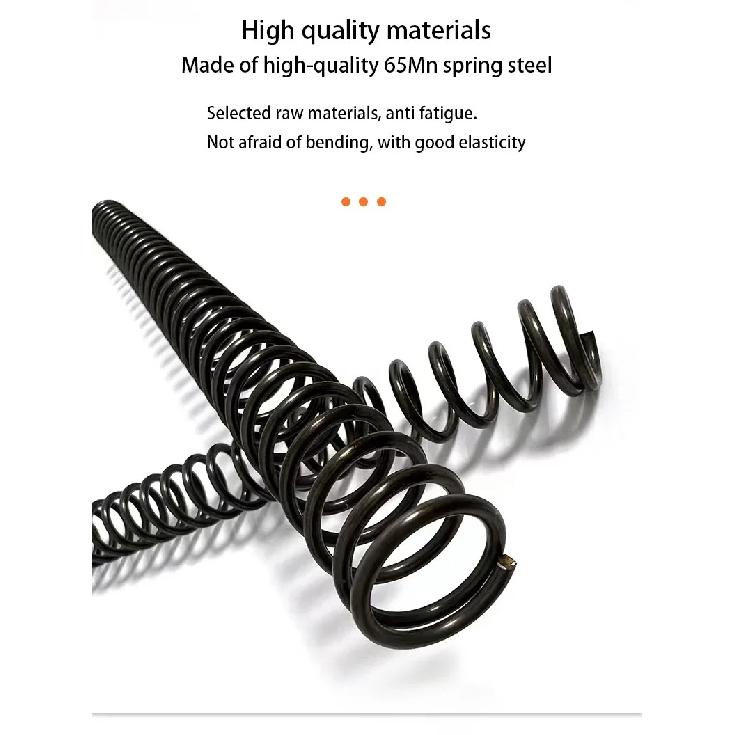 65Mn Wire diameter 1.5mm /2.0mm Long Spring Compression Spring Length 100mm 150mm 200mm 250mm 300mm 400mm 500mm