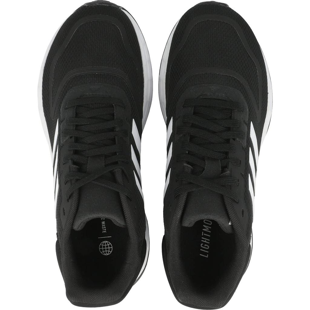 Adidas Duramo 10 EL Sneakers, Boys and Girls, Sizes 17-25.5cm, LWR95, Kids, Core Black/Core Black/Core Black (GZ0637), 17.5 cm