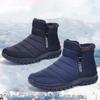 Мужская зимняя спортивная обувь Мягкая подошва Противоскользящие Повседневные кроссовки Морозостойкие Сохраняющие тепло Мужские кроссовки обувь