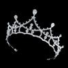 Simple Headwear for European and American Brides Diamond Crowns  Church Wedding Accessories  Gemstone Crowns Exquisite Forest-themed Ornaments