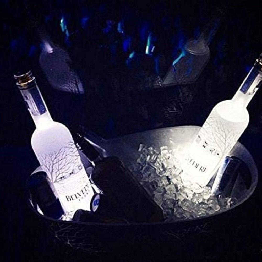 Горячие свадебные принадлежности праздничные наклейки на бутылки огни светящиеся светодиодные стеклянные наклейки яркая лампа декор для вечеринки