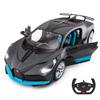 RASTAR Bugatti Divo RC Model Remote Control with LED Doors Can Be Opened and Closed Gray 1/14 Car, Car, Lamp, Manually, 3315.78.8cm,