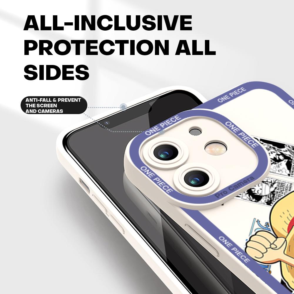 Phone Case Soft Rubber TPU Cellphone Casing Full Cover Camera Protection Design Shockproof Cover for OPPO Realme