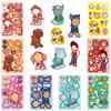 8 Face-changing Stickers of The PAW Patrol, Featuring Puppy-themed DIY Puzzles for Children, Combining Educational Doodling and Cartoon Elements