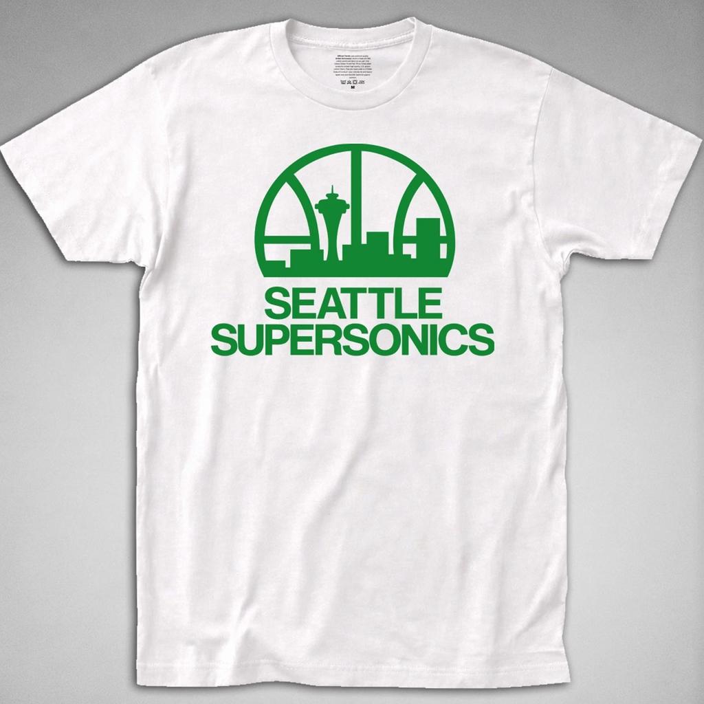 ФУТБОЛКА SEATTLE SUPERSONICS футболка нба баскетбол супер соникс 80-е 90-е спорт ббол