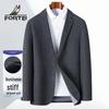 Мужской полосатый блейзер в стиле business casual