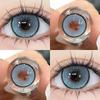 Eyeshare Фиолетовые контактные линзы для косметических глаз Красивые модные серо-коричневые линзы для зрачков