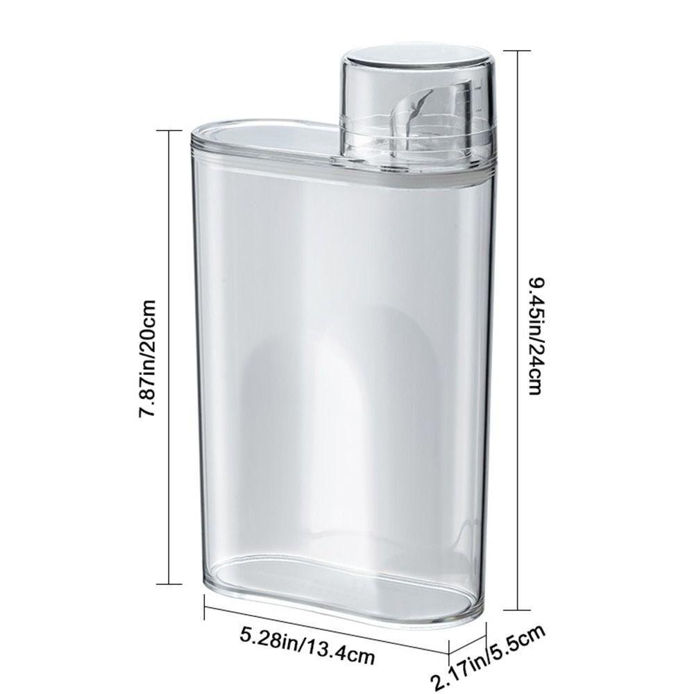 Large Capacity Scent Bead Container Practical Laundry Liquid Bottle Portable Storage Tank