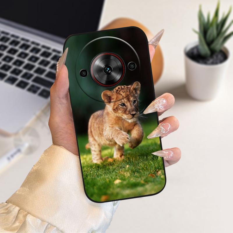 Чехол для Nubia Focus 5G Z2455 Мягкий силиконовый чехол для телефона Для ZTE nubia Focus Милый Модный Цветной Раскрашенный Ударопрочный Бампер Fundas