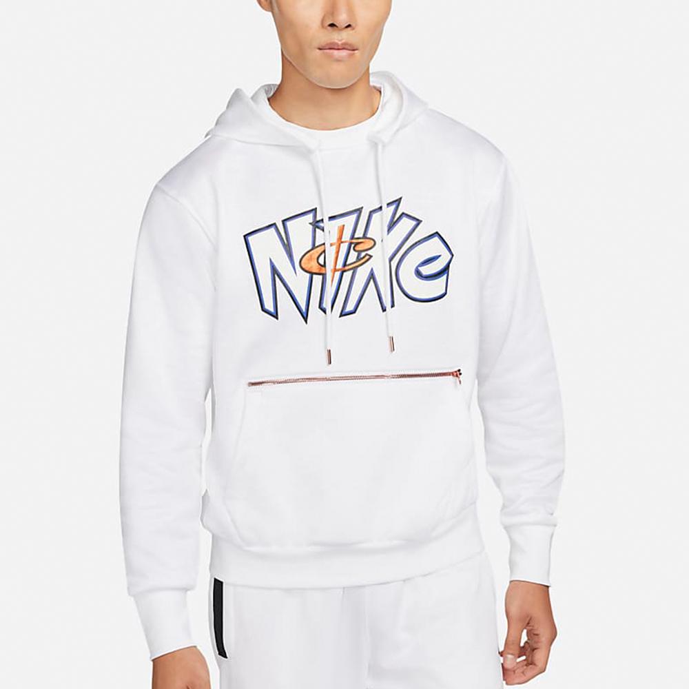 Nike Повседневный спортивный вязаный пуловер премиум-класса с капюшоном для мужчин, белый DA5990-100