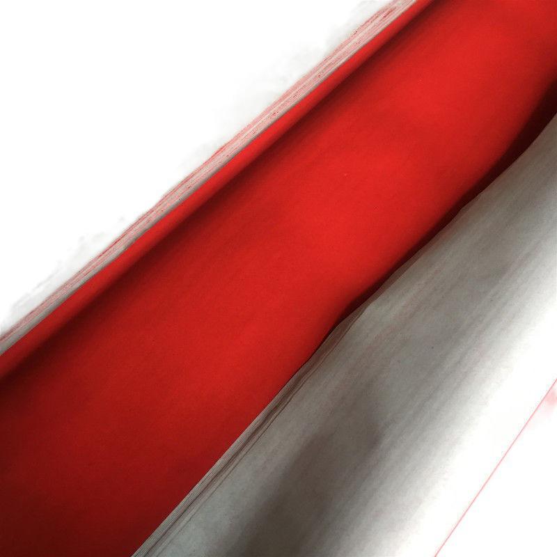 Большой красный двухсторонний вырез из бумаги для свадебного торжества для украшения крышки люка