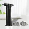 Wine Saver Vacuum Pump with 6 Stoppers Easy Manual Operation Leak-Proof Silicone Seal Preserve Flavor Red Wine Preservation Kit for Most Bottles