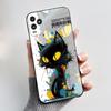 Casing For BLU View 5 Pro Cases Aesthetic Fashion Cute Cat Soft Black Silicon Shockproof Back Cover For BLUView 5 Pro Phone Case