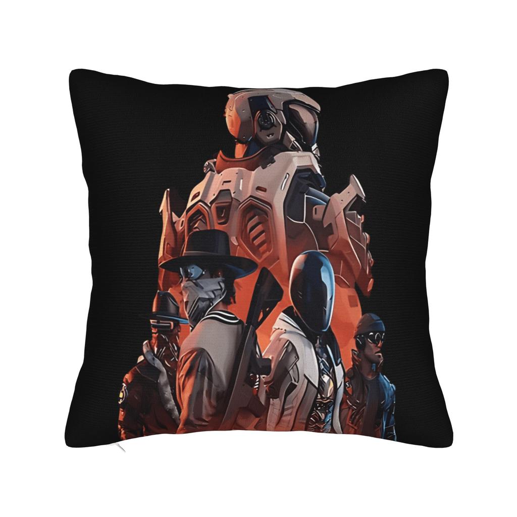Arc Raiders Rooster Game Pillow Cover Retro Trendy Pillow Case For Couch Sofa Bedroom Design Cushion Cover Gift