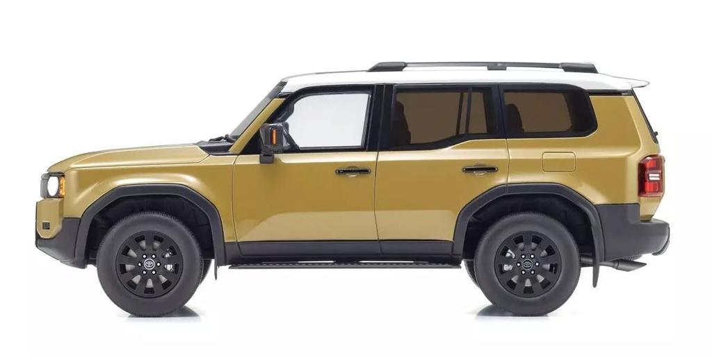 Kyosho Samurai Scale Toyota Land Cruiser 250 Готовая модель KSR18064BE 1/18 (бежевый)