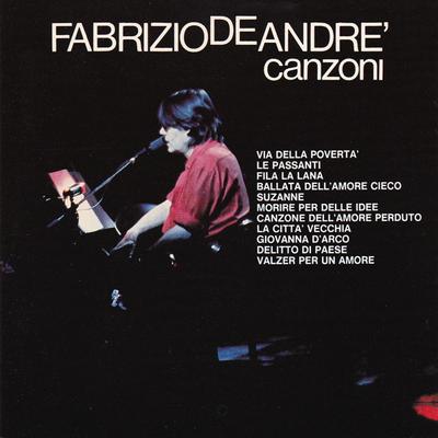 CD FABRIZIO DE ANDRÉ - Canzoni CDOR8629 Ricordi 1991 Италия Рок Б/У