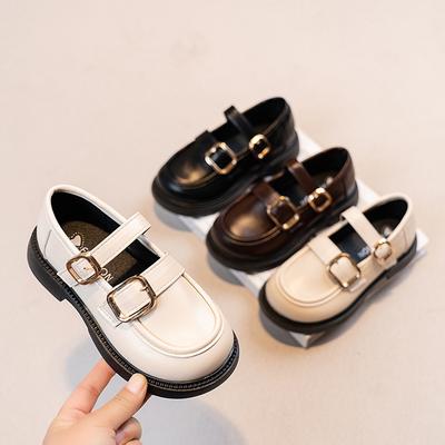 Весна и Осень Новый Стиль Девочек Дышащая Мягкая Подошва Легкая Кожаная Обувь