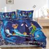3Pcs Peter Pan Adventure Bedding Sets For All Sizes New 3D Printed Bed Cover Comforter Duvet Cover Pillowcase Bedroom Decoration