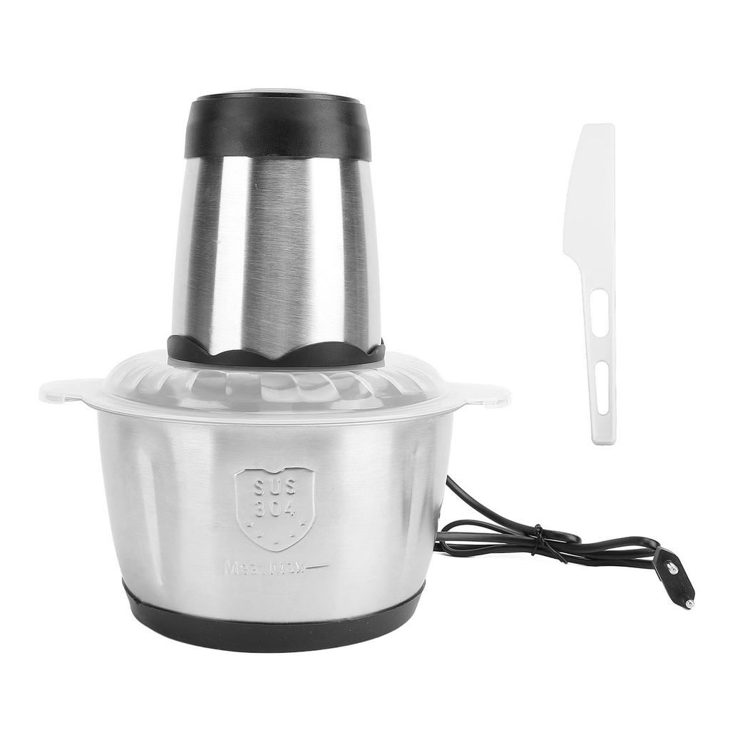 Электрическая мясорубка 2L SUS 300W медный мотор высокоэффективный мясорубка кухонный комбайн для фруктов 