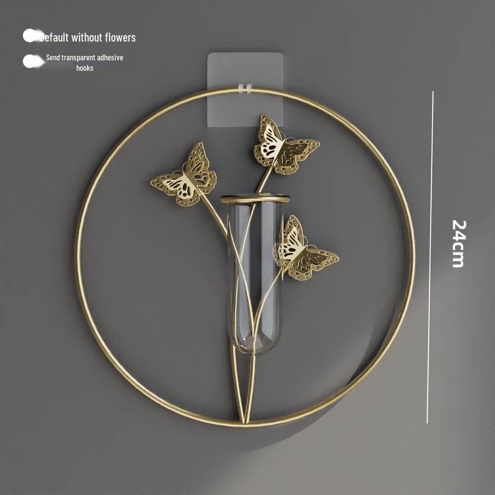 Настенная гидропонная ваза в скандинавском стиле люкс – Современный декор для гостиной без сверления