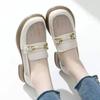 Hollow Out Women's Shoes Sandals Women's Soft Sole Single Shoes Summer Fashion Round Toe Loafers Mesh Breathable