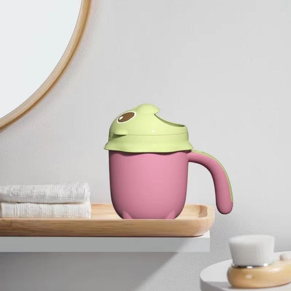 with Handle Baby Bath Water Scoop Cartoon Animal Shape Baby Shower Waterfall Rinser Kid