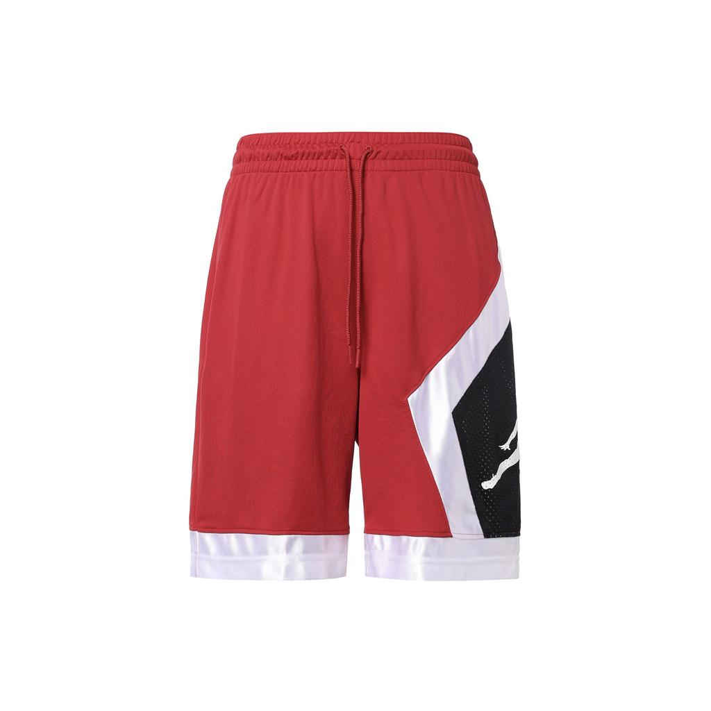 Jordan Баскетбольные шорты Jumpman Diamond Mesh Panel, мужские, красные, AV3207-687