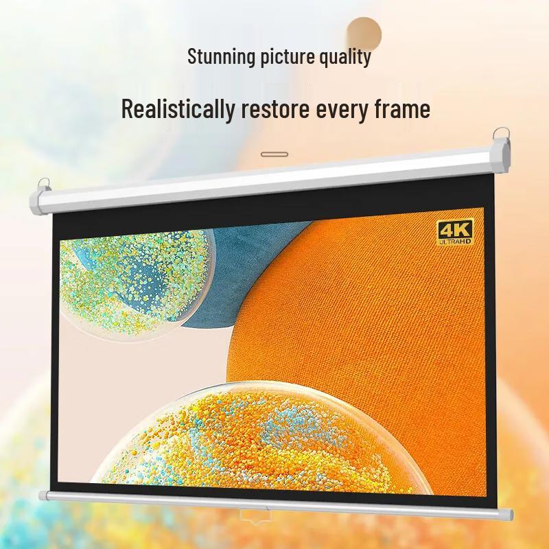 Manual Self-Locking Projector Screen