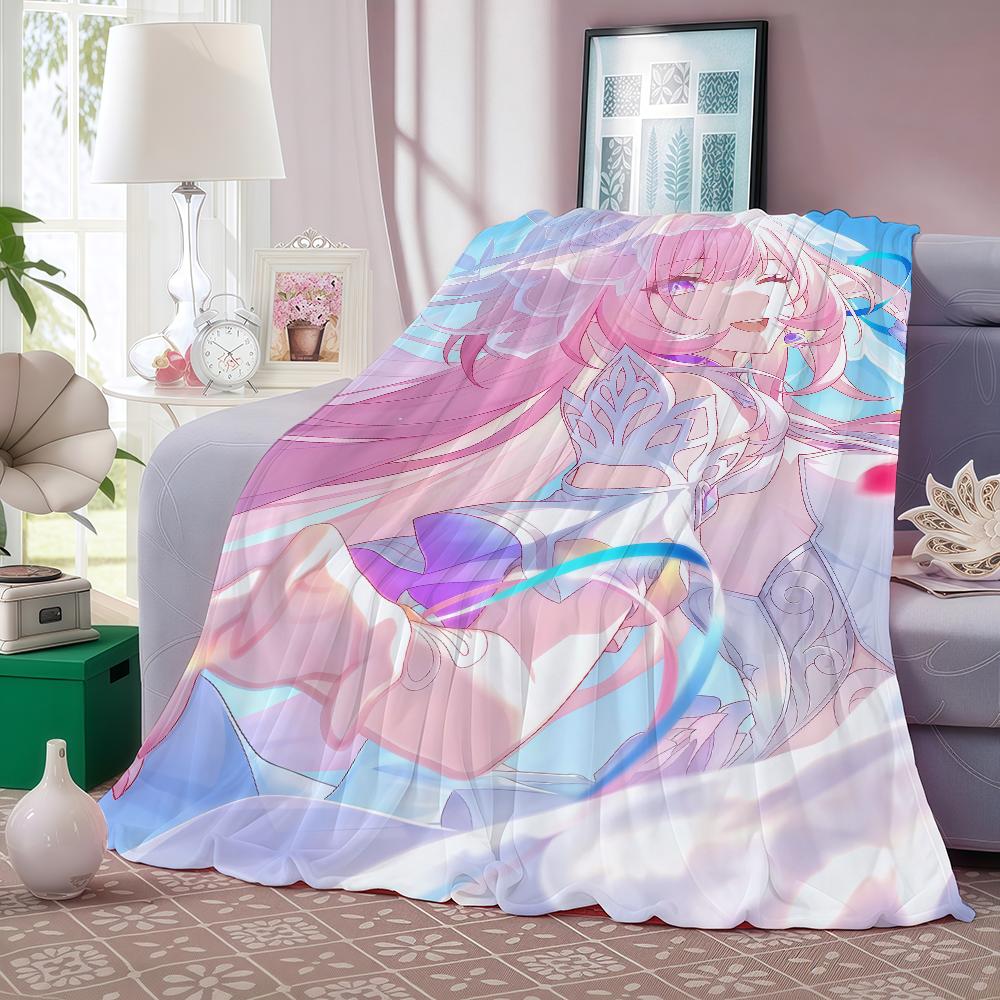Игра Honkai Star Rail Плед Cyrene Для Дивана Офиса Кровати Самолета Путешествий Сон Чтение Отдых Кемпинг Мягкий И Теплый