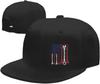 Механик Инструменты Американский Флаг Плоский Козырек Кепка-Snapback Полиэстер Регулируемая Уличная Бейсболка
