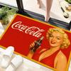 Рождественский подарок Хэллоуинская тематика напиток кола Coca Cola ковер подходит для гостиной и спальни коврики для дверей офис балкон декоративный ковер V18
