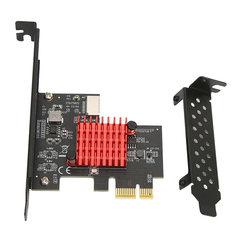 Карта расширения USB3.2 GEN2 передняя TYPE E 10 Гбит/с Поддержка KEY A TYPE E PCIE 3.0 2X Интерфейс Карта расширения для Win8 для