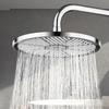 10inch High Pressure Shower Head Big Panel Rainfall Shower Head Water Saving Top Rain Shower Faucet Home Bathroom Accessories